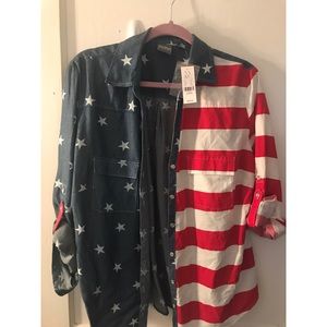 Patriotic Button Down